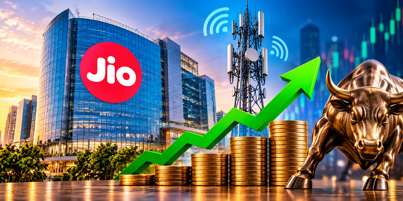 Jio Platforms IPO subscription and stock market listing details