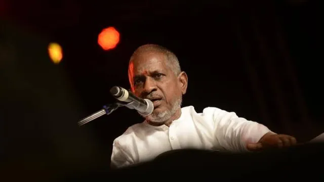 Ilaiyaraaja during a copyright dispute over a Tamil song.