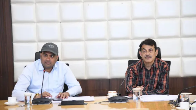 KBR Park traffic and proposed Hyderabad flyover route