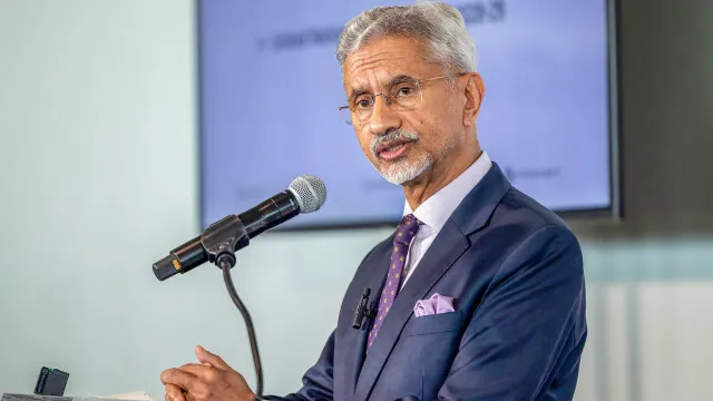 S Jaishankar speaking at Munich Security Conference in Delhi