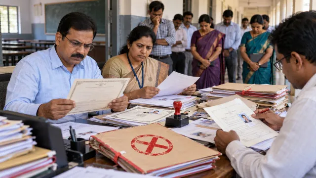 Telangana junior lecturers facing certificate verification over fake documents