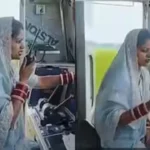 కొత్త పెళ్లికూతురిగా విధులకు హాజరైన మహిళా లోకో పైలట్..