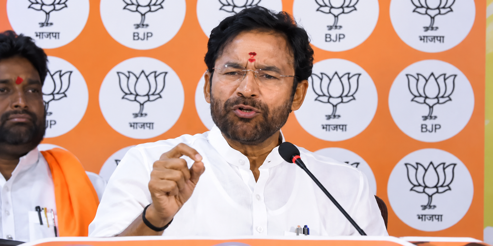 Kishan Reddy criticizes Congress and Rahul Gandhi over democratic institutions.