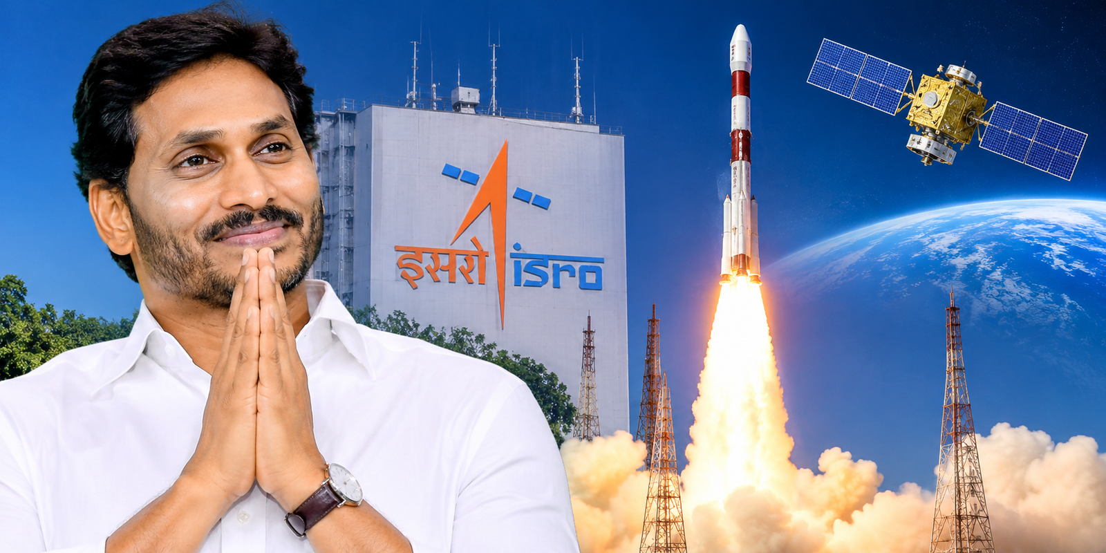 ISRO GSLV-F18 rocket carrying NVS-03 satellite launched from Sriharikota.