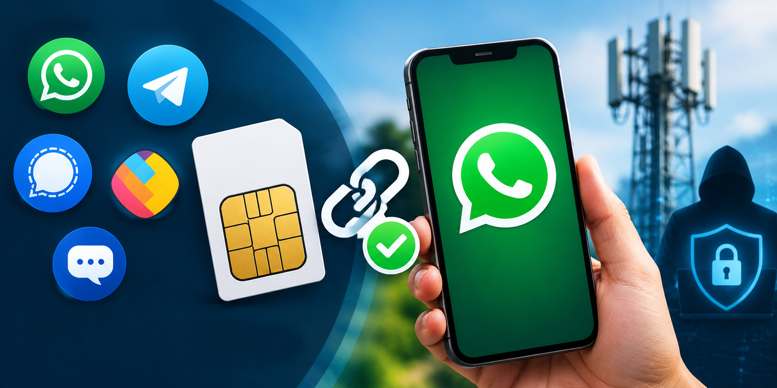 WhatsApp SIM binding rule requiring an active mobile SIM in India.