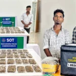 డెలివరీ ముసుగులో గంజాయి దందా.. ఇద్దరు అరెస్టు