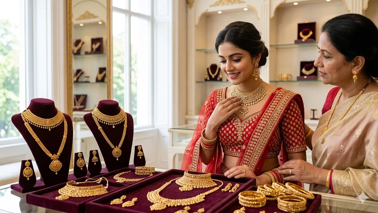 Gold bars representing falling prices in the Indian market.