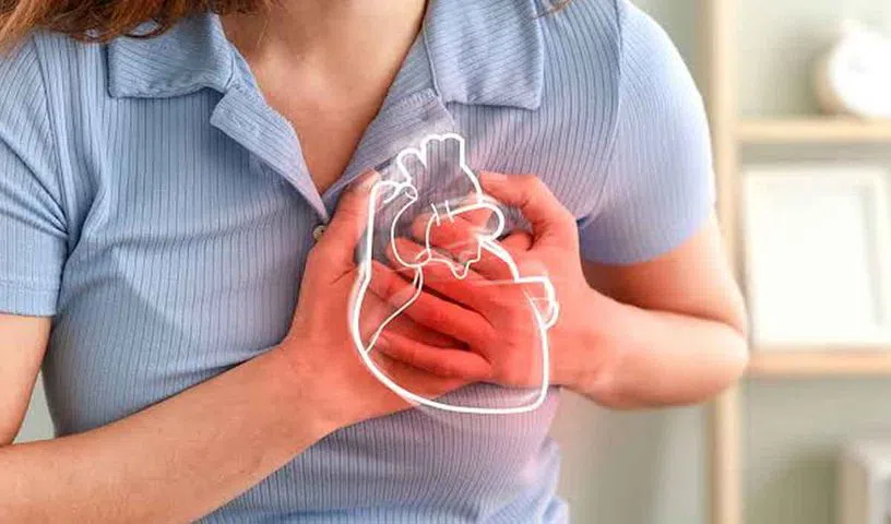 Doctor explaining heart disease risks and preventive health checks