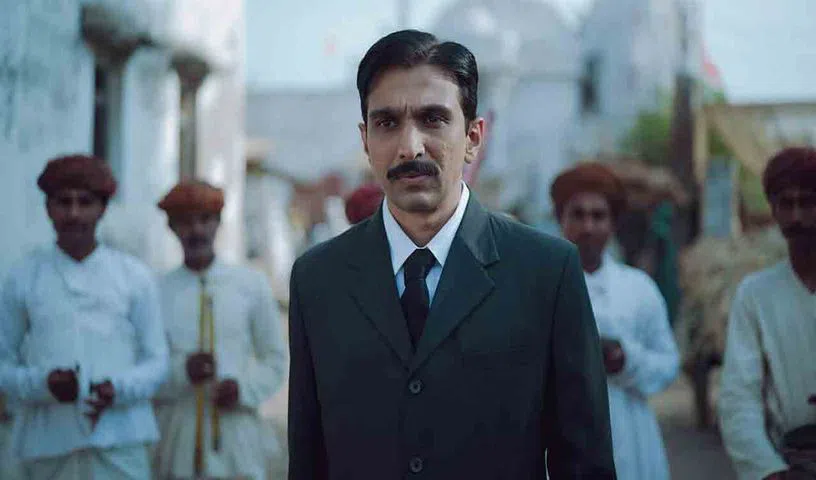 Gandhi biopic first look featuring Pratik Gandhi