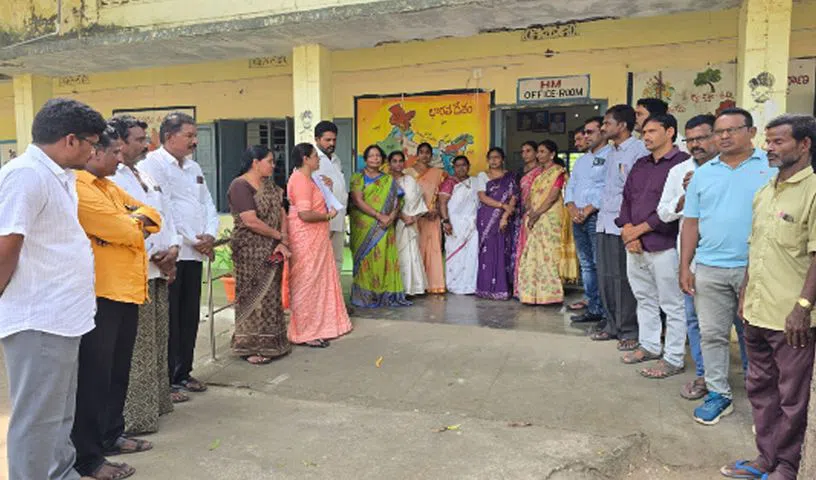 BRS leaders conducting graduate voter registration awareness in Burgampahad