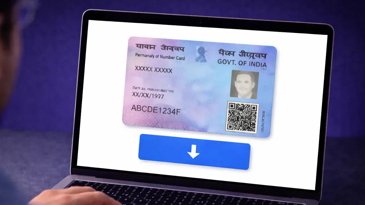 Person applying for an instant e-PAN card online using Aadhaar
