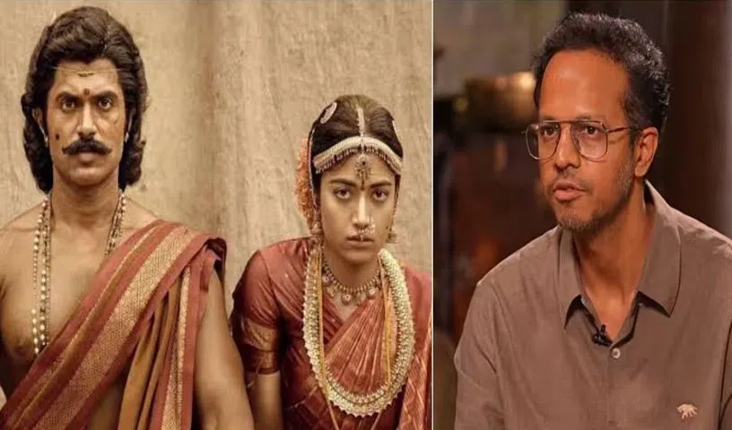 Ranabaali director Rahul Sankrityan during movie promotions.