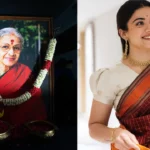 రష్మిక మందన్నా ఐకానిక్ లుక్.. ఎంఎస్ సుబ్బులక్ష్మిని ఇలా రీక్రియేట్ చేసింది!