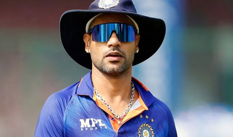 Shikhar Dhawan during his career as an Indian international cricketer
