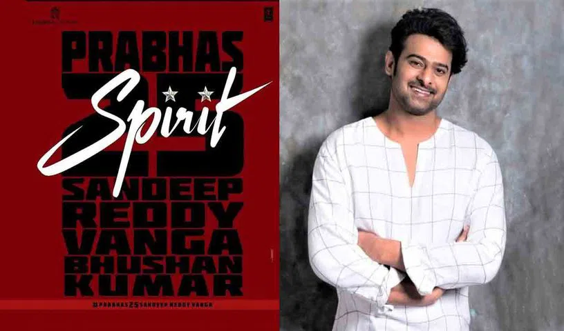 Prabhas in Spirit movie with two different looks