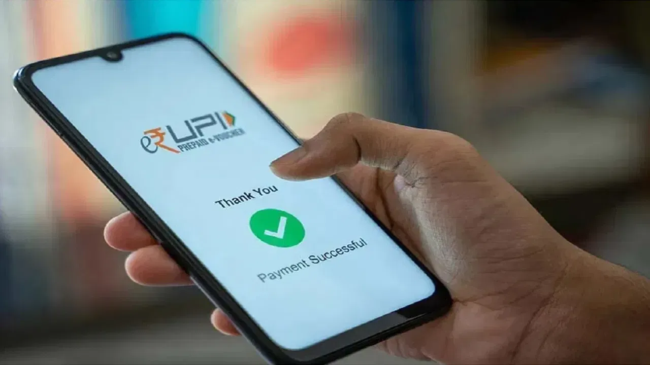 UPI QR code payment using a bank credit line in India