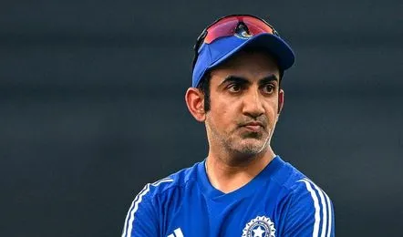 Gautam Gambhir reacts after India's 406-run ODI chase